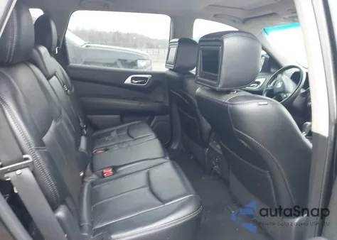 2014 Nissan Pathfinder Platinum z USA, uszkodzony, nr VIN 5N1AR2MN0EC730505